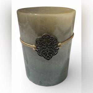 Pier 1 Snowy Birch Candle Bougie Boleau Enneige' Pier One Pillar Home Sealed New